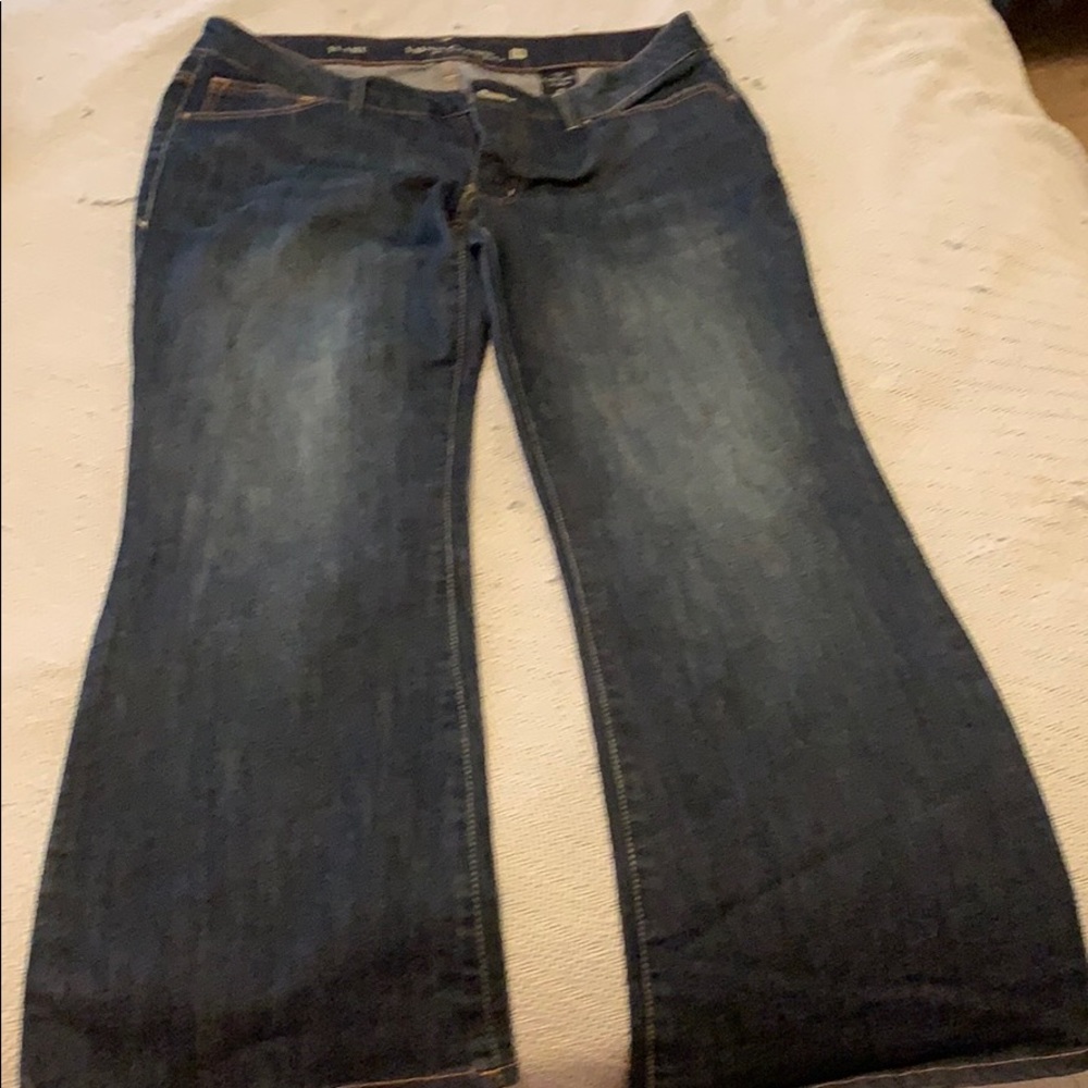 Faded glory flare jeans